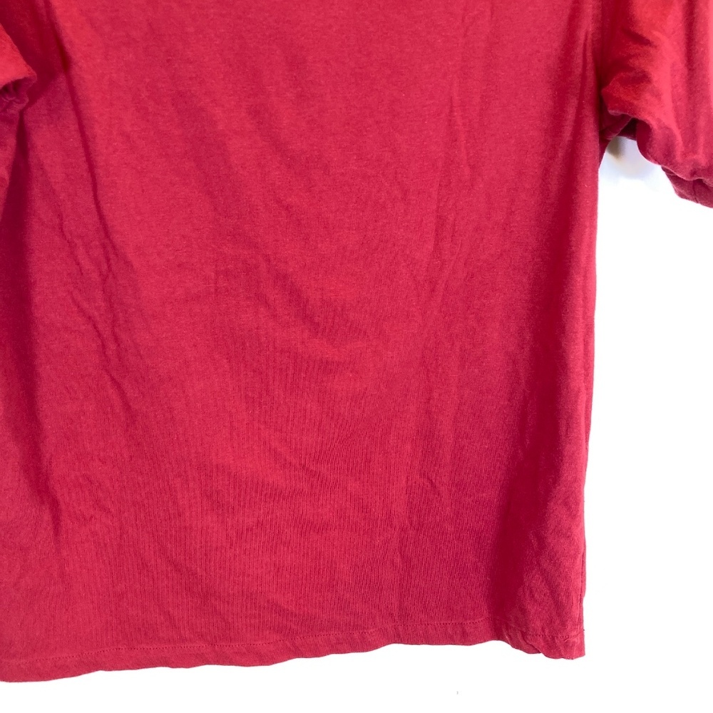 USC Trojans Henley Cardinal Embroidered Youth XL Short Sleeve Shirt - Picture 14 of 15
